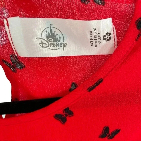 Disney Minnie Mouse Bow Shift Dress - Picture 2 of 4
